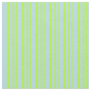 Tela Líneas azules en verde claro y en polvo