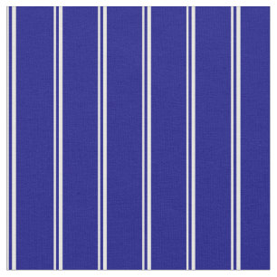 Tela Líneas blancas y azules