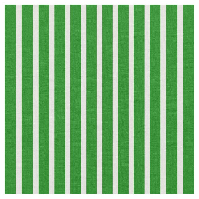 Tela Líneas blancas y verdes (De cerca)