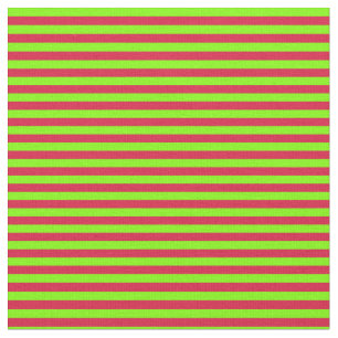 Tela Líneas coloreadas de Chartreuse y Crimson