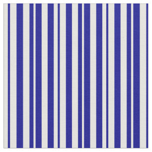 Tela Líneas de color azul oscuro y crema de menta