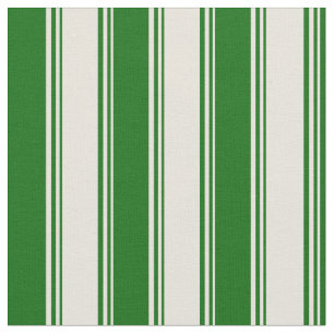 Tela Líneas de color beige y verde oscuro