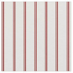 Tela Líneas de color de crema de morón y de menta