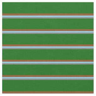 Tela Líneas de color gris, azul celeste, marrón y verde