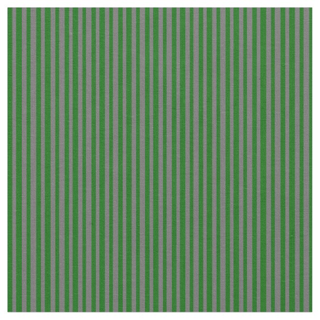 Tela Líneas de color gris oscuro y verde oscuro (De cerca)