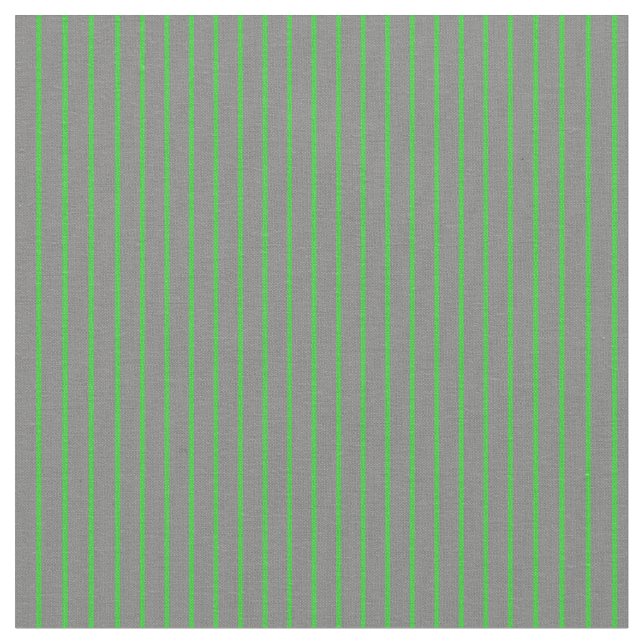 Tela Líneas de color gris y verde limón (De cerca)