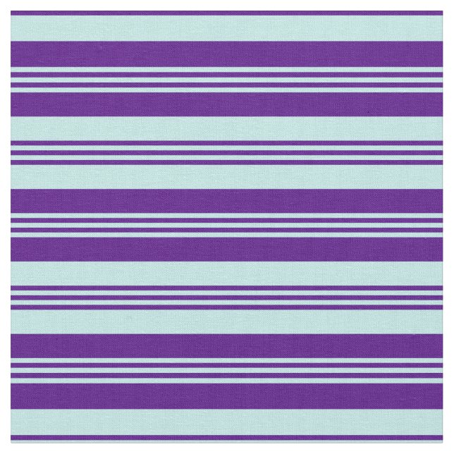 Tela Líneas de color turquesa e índigo (De cerca)