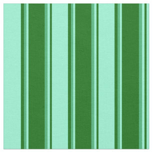 Tela Líneas de color verde oscuro, acuamarina y verde m