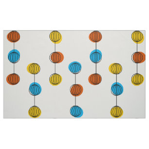 Tela Líneas de globo grandes