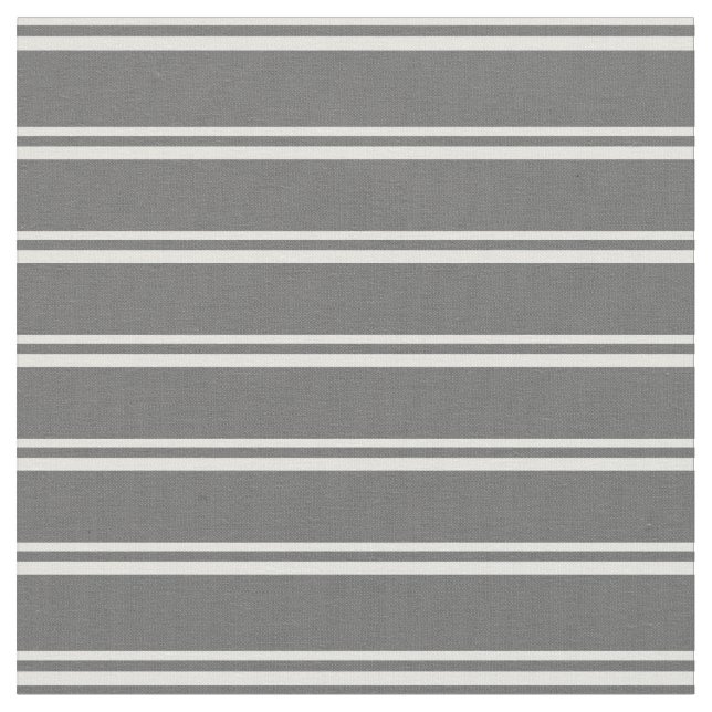 Tela Líneas de gris claro y gris oscuro (De cerca)