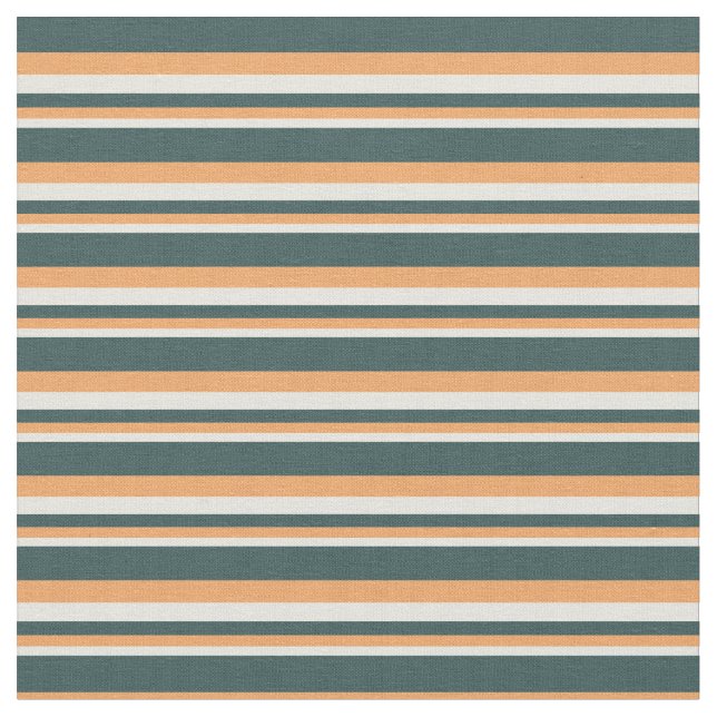 Tela Líneas de gris de pizarra beige, marrón y oscuro (De cerca)