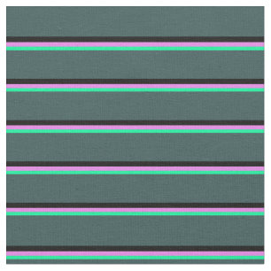 Tela Líneas de gris de pizarra verde, violeta, negra y 