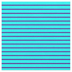 Tela Líneas de Índigo y Aqua