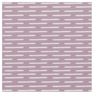 Tela Líneas de Marfil sobre Magenta Gris Claro