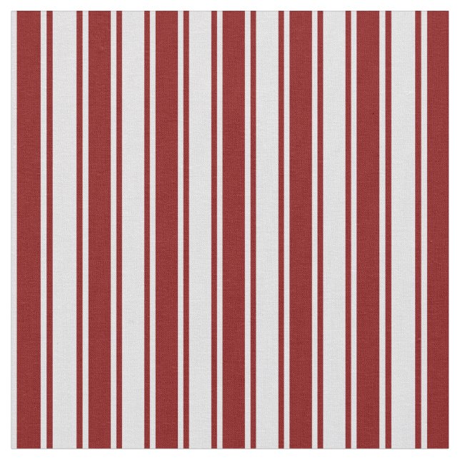 Tela Líneas de marrón y lavanda (De cerca)