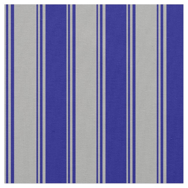 Tela Líneas gris y azul oscuras (De cerca)
