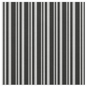 Tela Líneas gris y negro