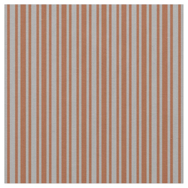 Tela Líneas oscuras de gris y siena (De cerca)