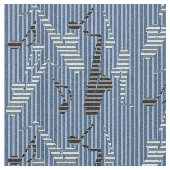 Tela Líneas saxofónicas (De cerca)