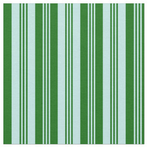 Tela Líneas turquesa y verde oscuro