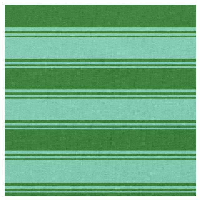 Tela Líneas verdes acuarinas y oscuras (De cerca)