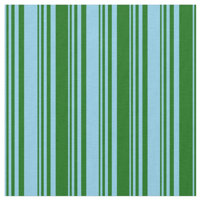 Tela Líneas verdes azules y oscuras (De cerca)