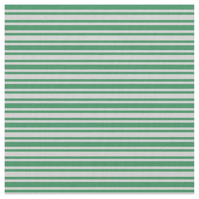 Tela Líneas verdes claras de gris y mar (De cerca)
