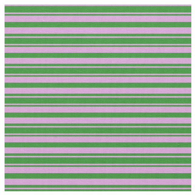 Tela Líneas verdes de ciruelas y bosques (De cerca)