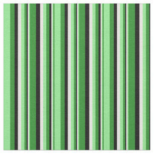 Tela Líneas verdes, verdes, blancas y negras del bosqu