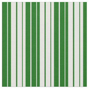 Tela Líneas verdes y blancas oscuras