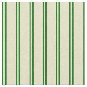 Tela Líneas verdes y pálidas de oro oscuras