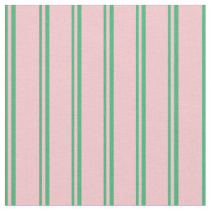 Tela Líneas verdes y rosas del mar