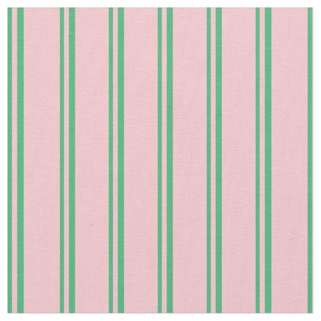 Tela Líneas verdes y rosas del mar (De cerca)