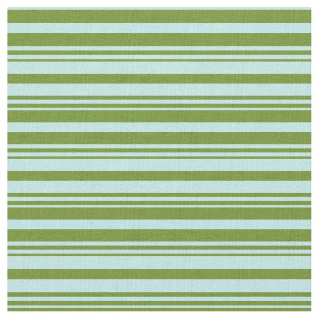 Tela Líneas verdes y turquesas (De cerca)