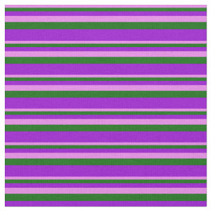 Tela Líneas violeta, verde oscuro y violeta oscuro
