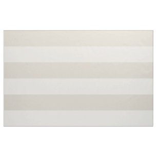 Tela Linen Beige e Ivory Wide Stripes Grande
