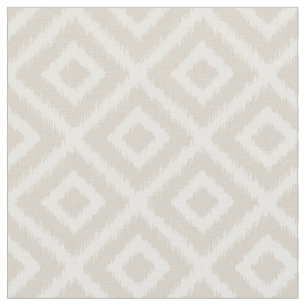 Tela Linen Beige Ikat Diamonds