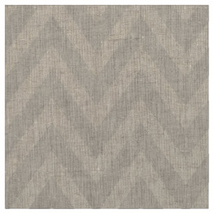 Tela Linen Beige Moderno Chevron a gran escala