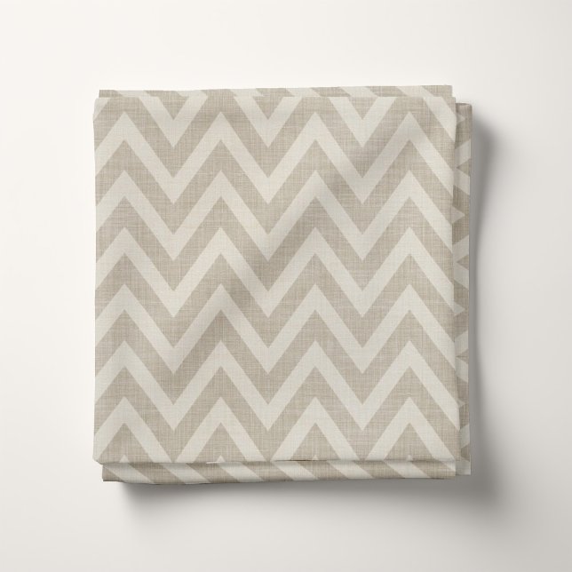 Tela Linen Rústico Beige y Taupe Chevron (Subido por el creador)