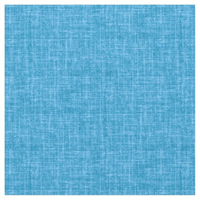 Tela Lino Azul Brillante (De cerca)