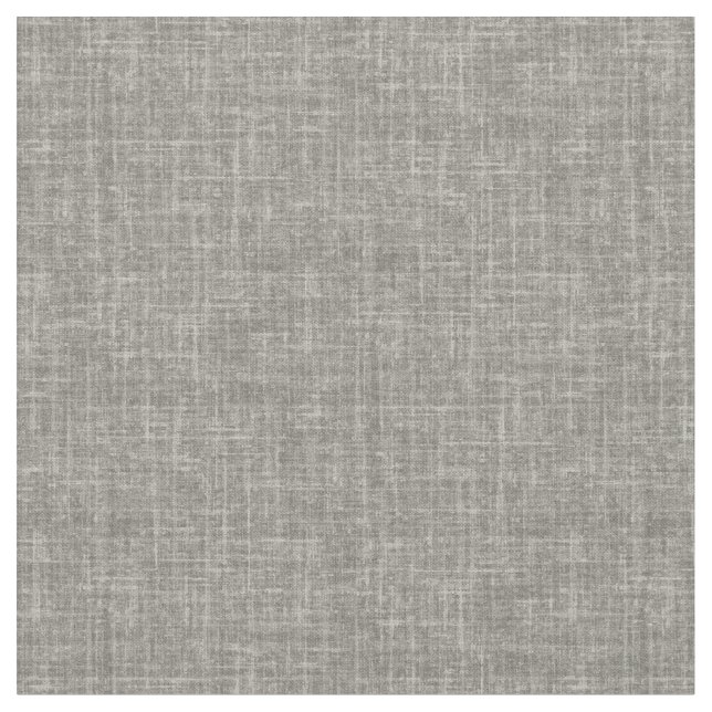 Tela Lino Gris Medio (De cerca)
