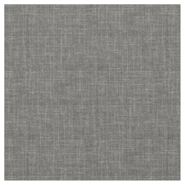 Tela Lino Gris Oscuro (De cerca)