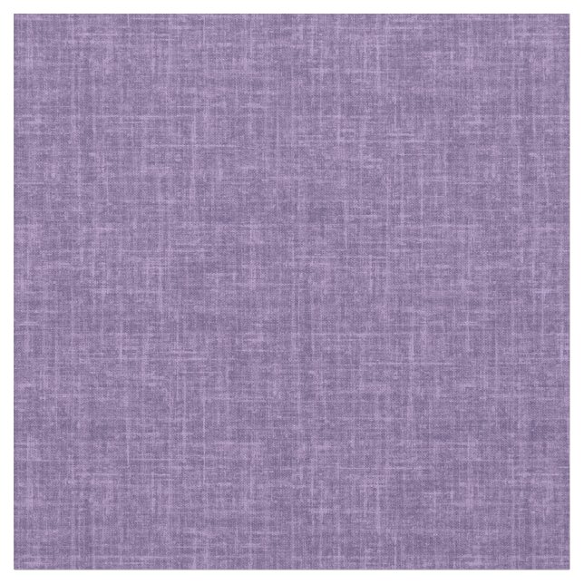 Tela Lino Morado Oscuro Heather (De cerca)