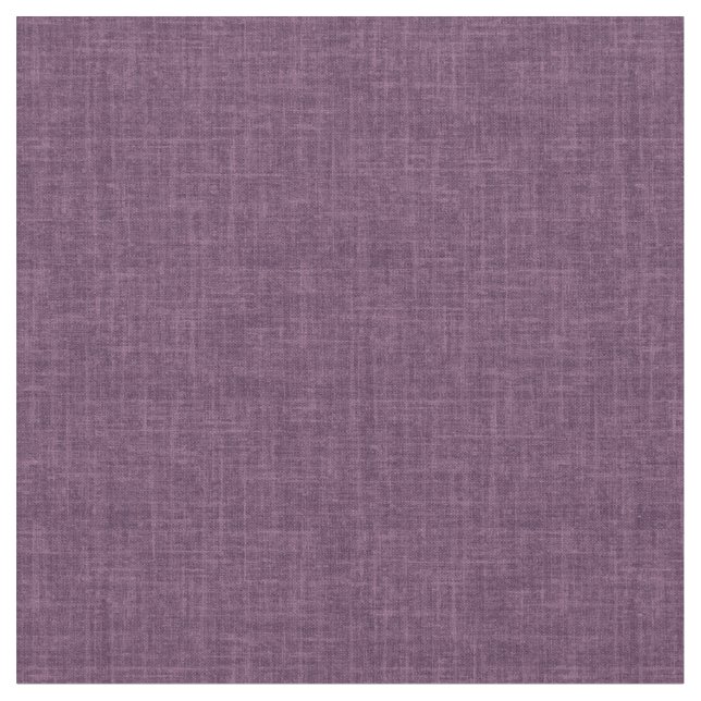 Tela Lino Púrpura Magenta Oscuro (De cerca)