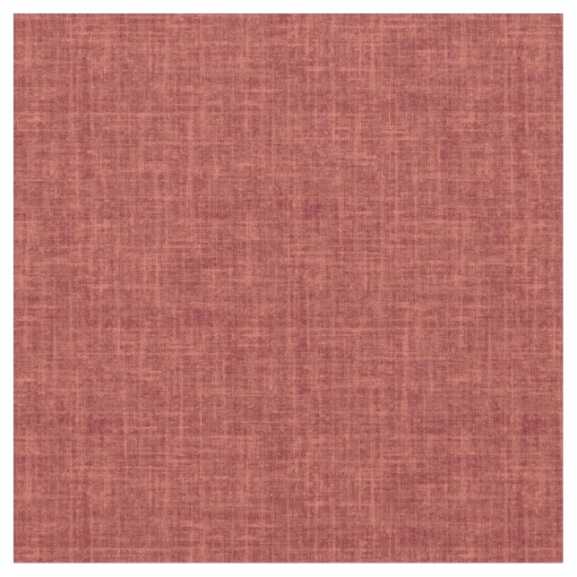 Tela Lino Rojo (De cerca)