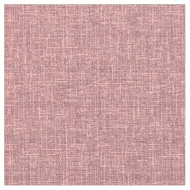 Tela Lino Rosa Rosado (De cerca)