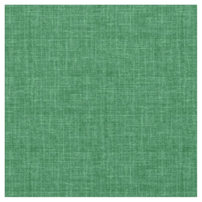 Tela Lino Verde de Navidad (De cerca)
