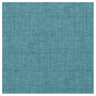 Tela Lino Verde Teal Oscuro