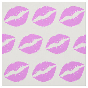 Tela Lips violetas