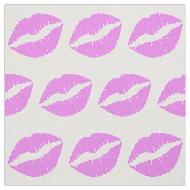 Tela Lips violetas (Retal)